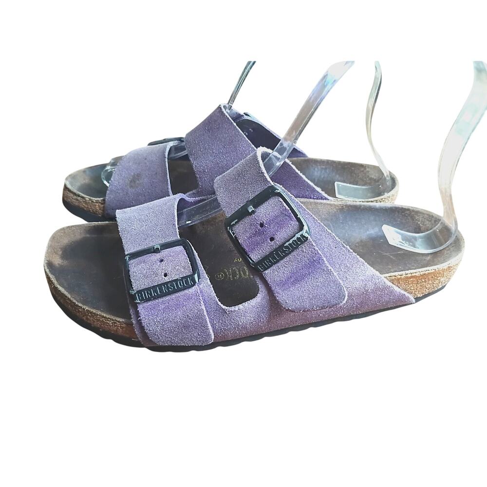 Birkenstock Arizona Sandals Size38 purple suede